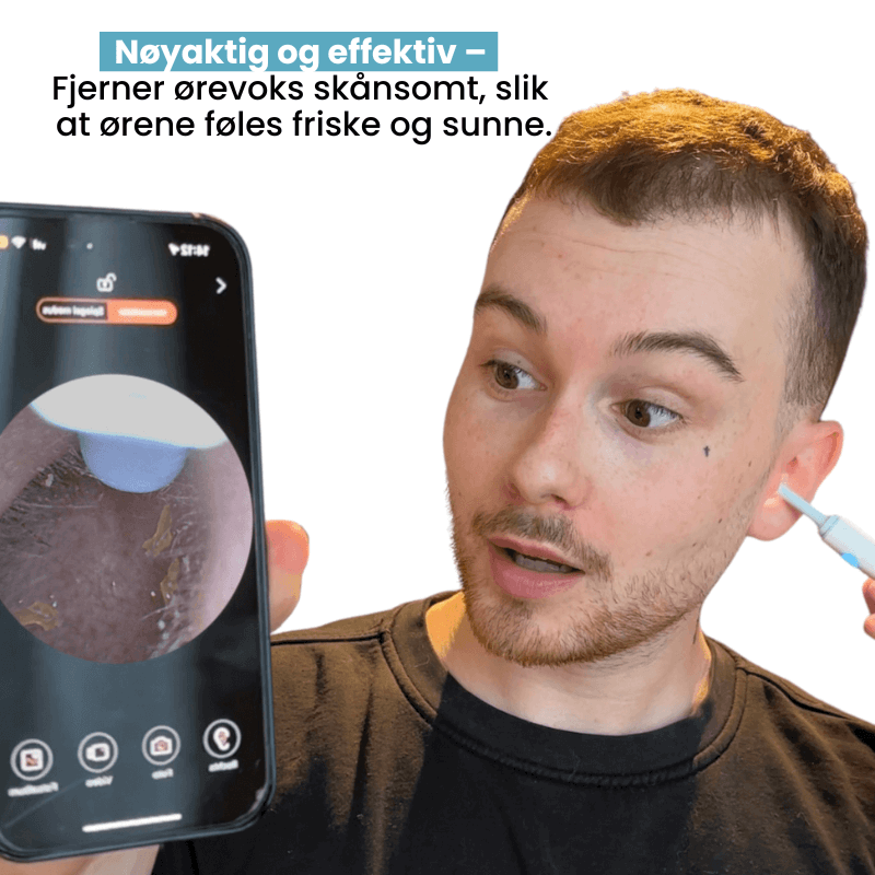 EarScope Pro™ - Smart ørerens med høyoppløselig kamera